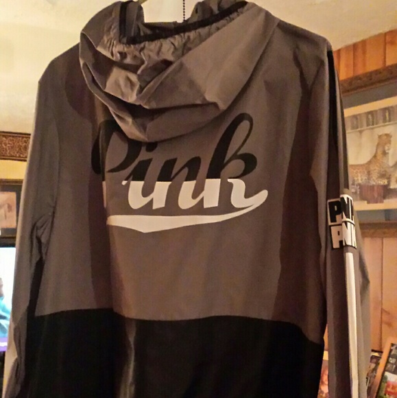 VS ANORAK WITH HOOD, BLACK /GREY / WHITE - Picture 3 of 5